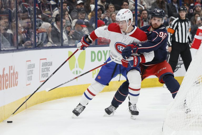Juraj Slafkovský, Jack Roslovic, NHL, Montreal Canadiens, Winnipeg Jets
