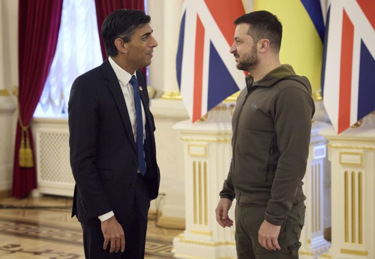 Rishi Sunak, Volodymyr Zelenskyj