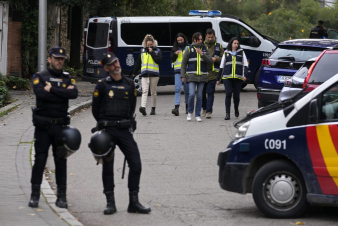 Výbuch na ukrajinskom veľvyslanectve v Madride