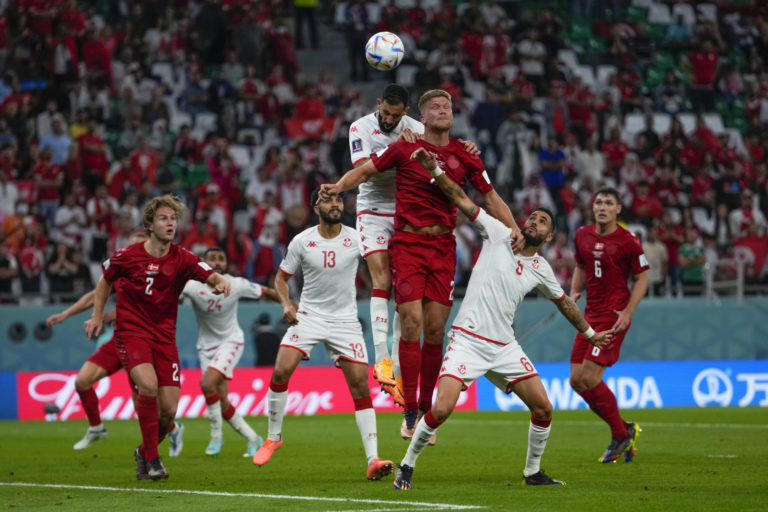 Dánsko Tunisko, MS vo futbale Katar