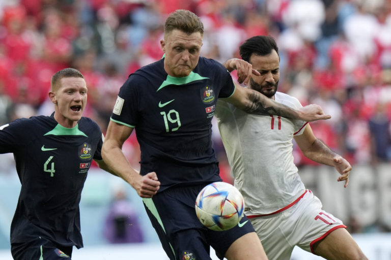 MS vo futbale Katar, Austrália - Tunisko