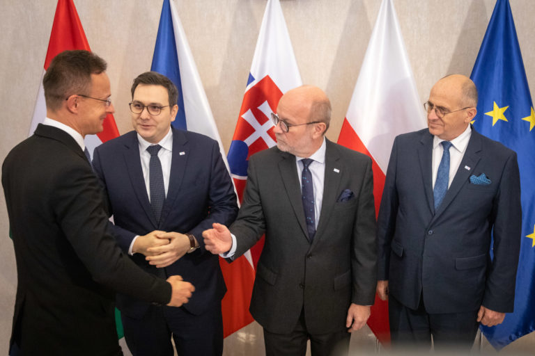 Rokovanie ministrov V4