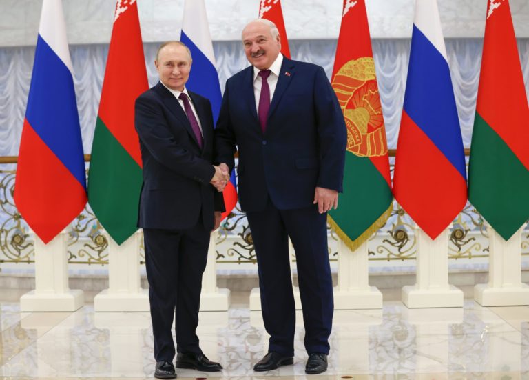 Putin, Lukašenko