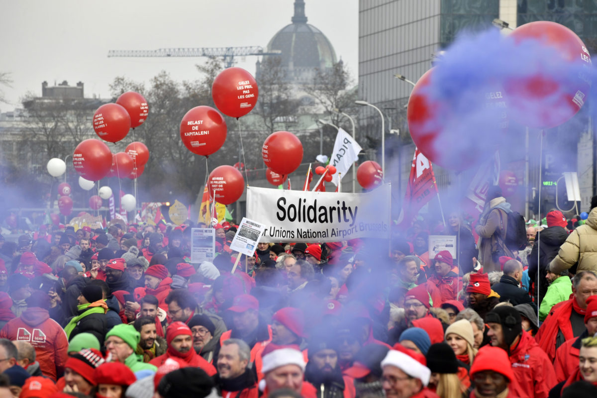 Belgium Demonstration