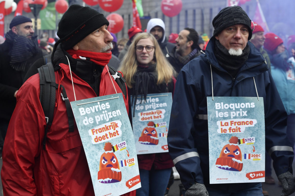 Belgium Demonstration