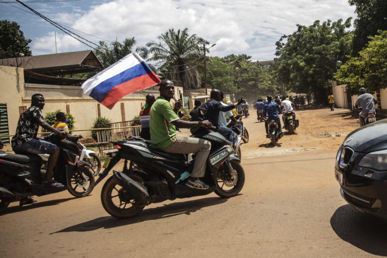 Burkina Faso, Wagnerova skupina, Rusko