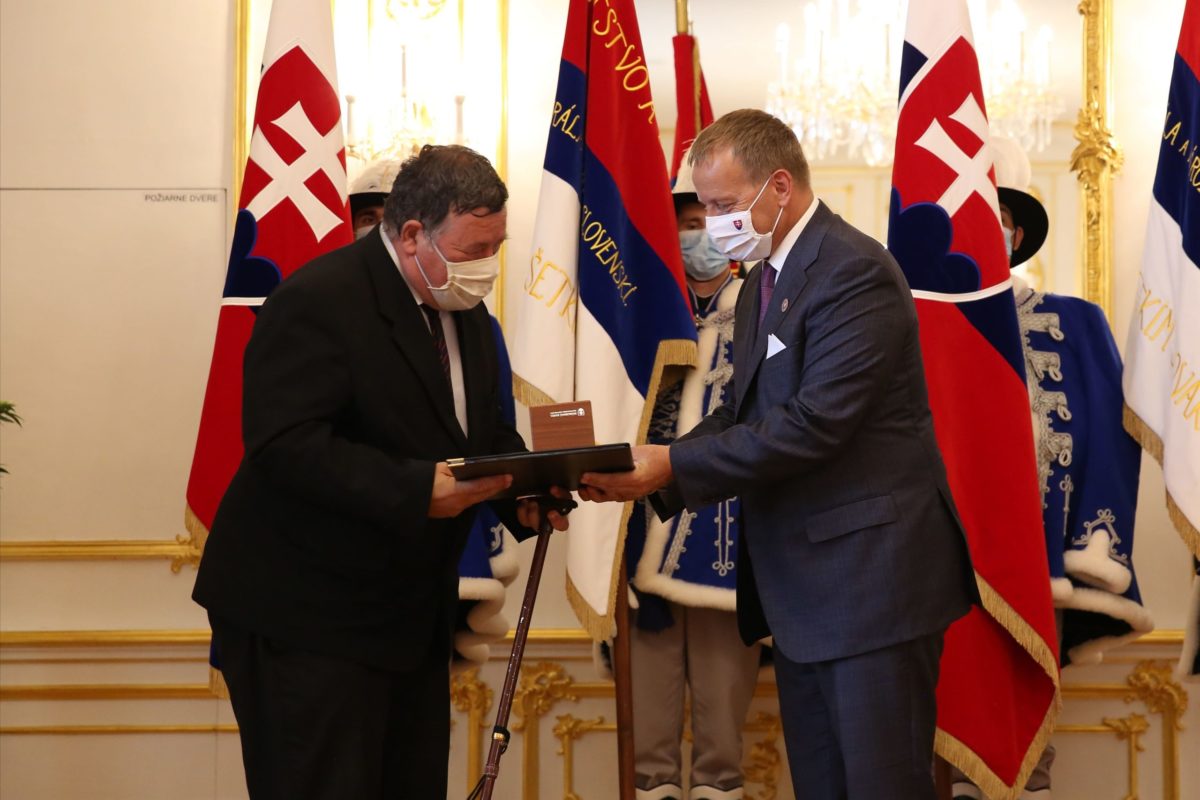 NR SR: Udeľovanie štátnej ceny J. M. Hurbana