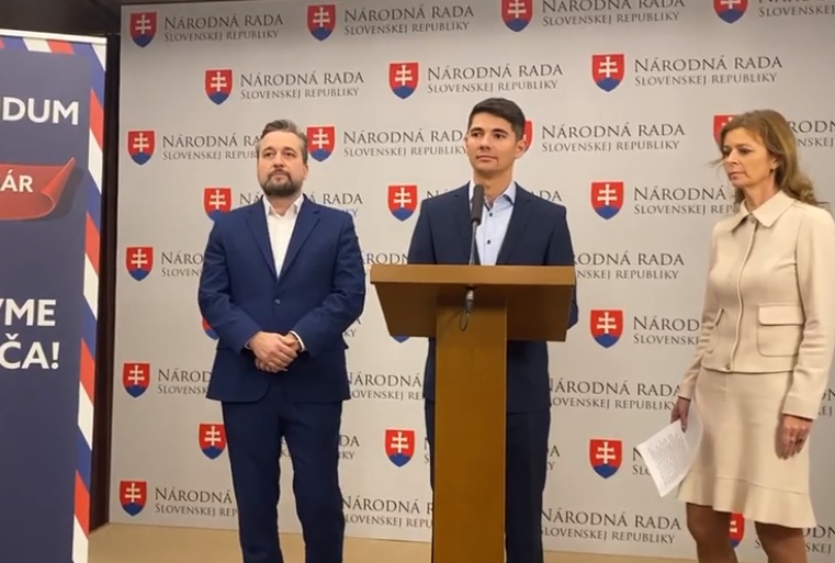 Ľubos Blaha, Erik Kaliňák, Daniela Doležalová