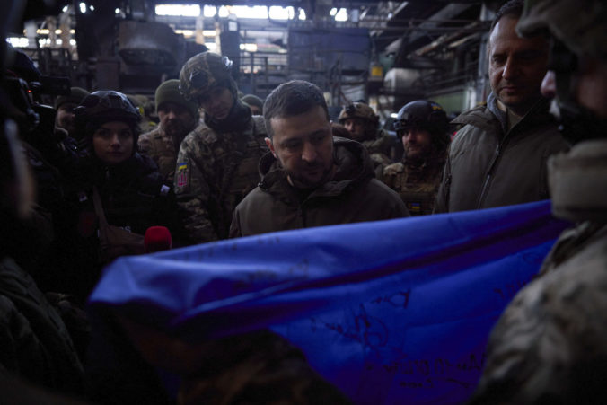 Vojna na Ukrajine, Bachmut, Volodymyr Zelenskyj