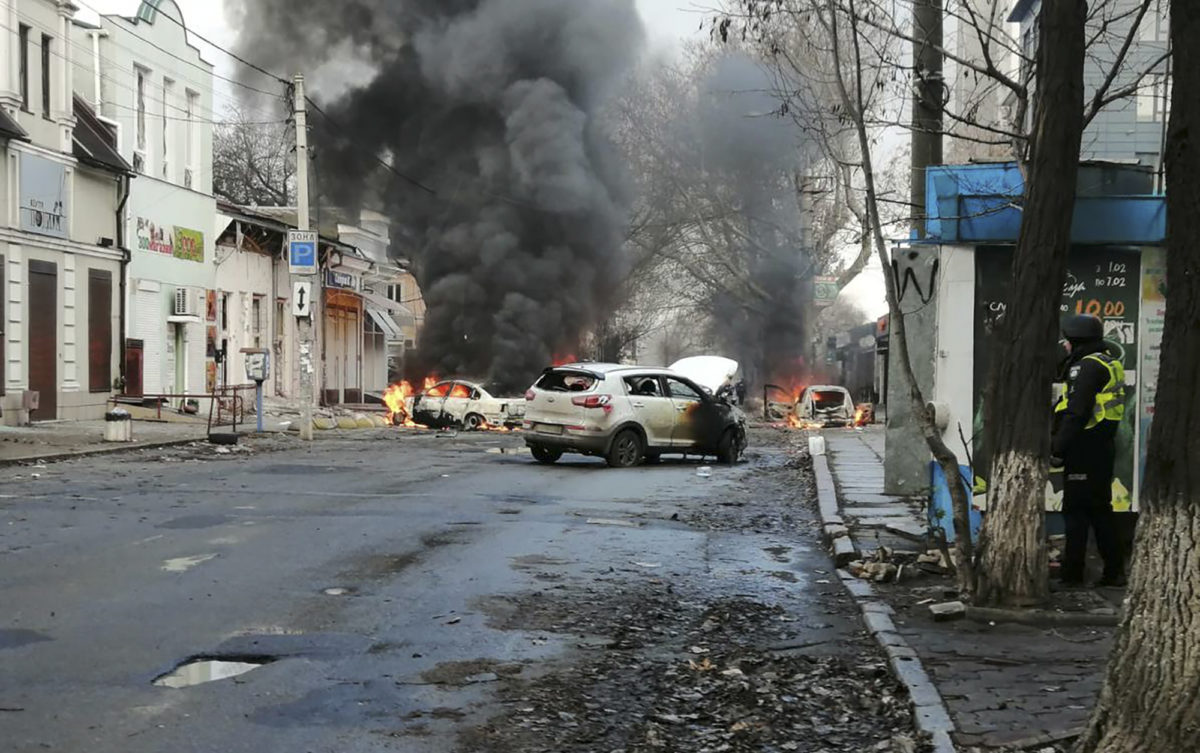 Cherson, vojna, Ukrajina