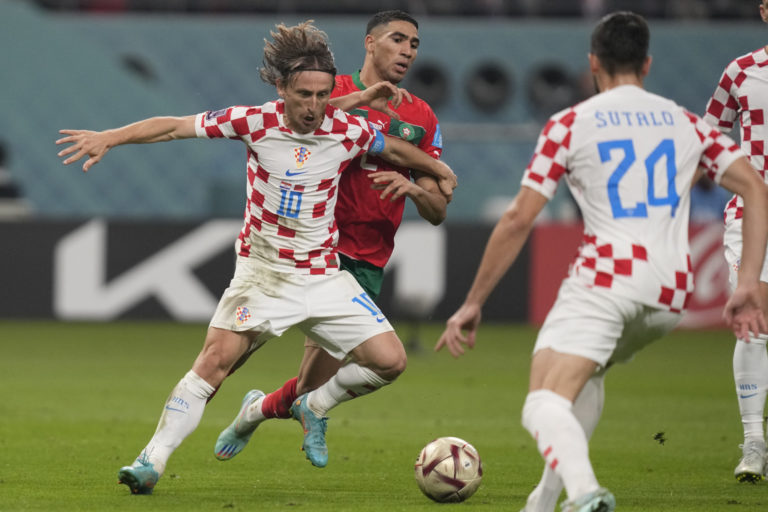 MS vo futbale Katar, Chorvátsko - Maroko
