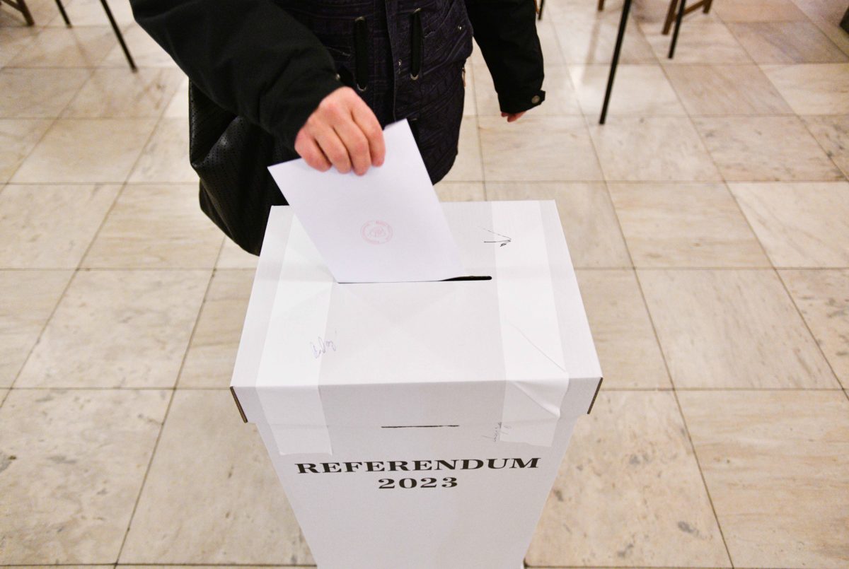 REFERENDUM 2023: Otvorenie volebných miestností