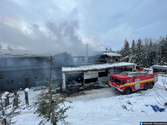 Požiar v Tatranskej Štrbe