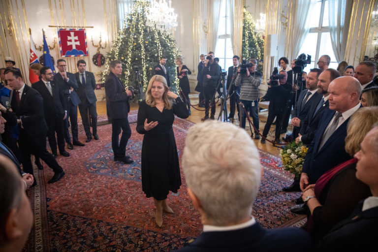 Prezidentka SR Zuzana Čaputová prijala predstaviteľov Združenia miest a obcí Slovenska (ZMOS), Únie miest Slovenska (ÚMS) a združenia samosprávnych krajov SK8
