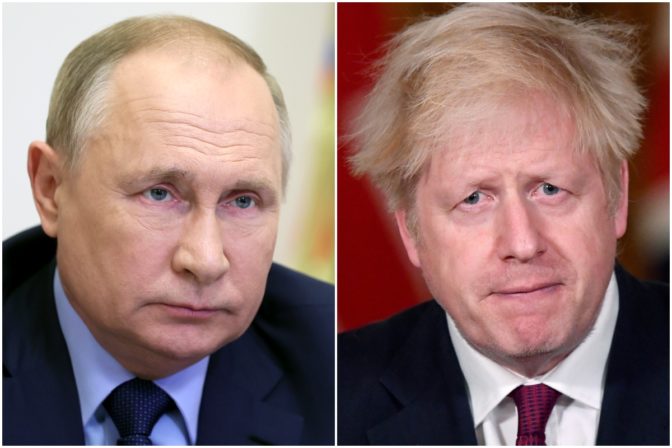 Putin, Johnson
