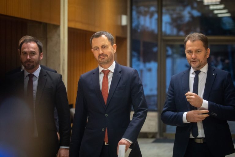 Michal Šipos, Eduard Heger, Igor Matovič
