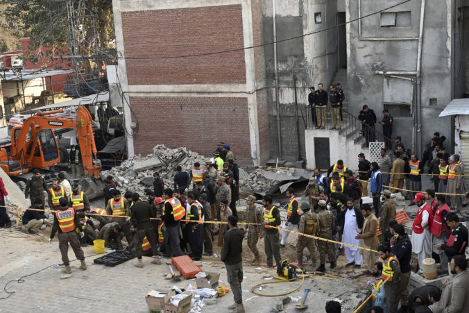 Výbuch v mešite, Pakistan