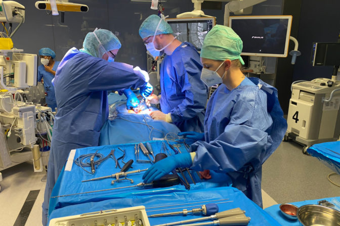 Univerzitná nemocnica Bratislava, operácia, doktori