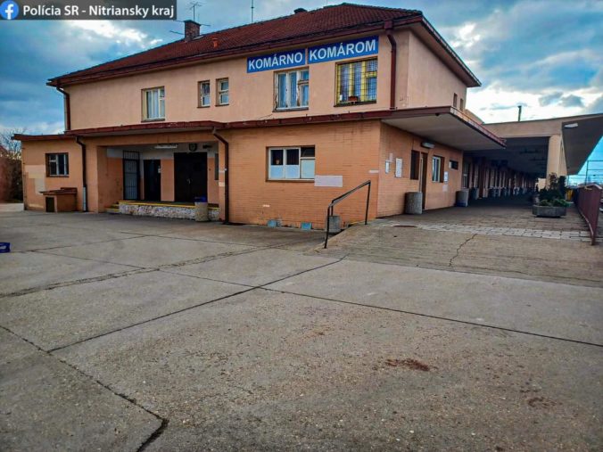 železničná stanica v Komárne