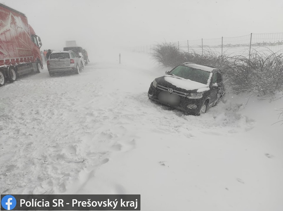 Hromadná nehoda, diaľnica D1