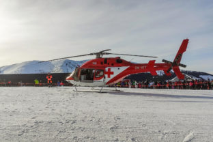 Vrtuľník, horská záchranná služba