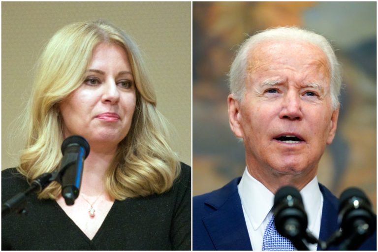 Čaputová, Biden