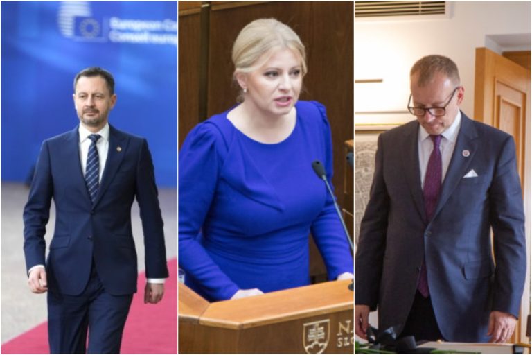 Čaputová, Kollár, Heger