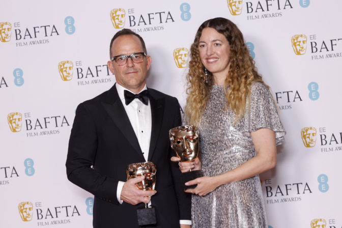 Britain BAFTA Film Awards 2023 Winners Photocall
