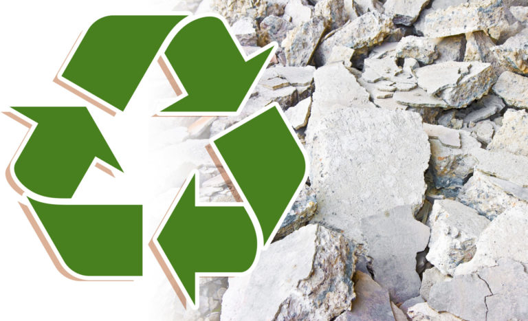 Recyklovateľný stavebný materiál