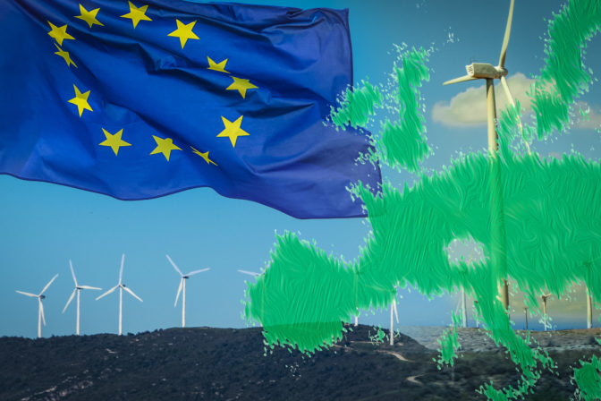Obnoviteľné zdroje energie, veterná energia, Európska únia