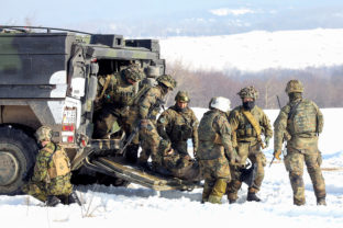 MO SR: Ukážka výcviku bojovej skupiny NATO