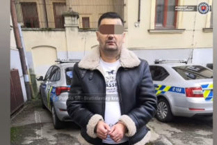 Zatknutý muž, polícia, Bratislava