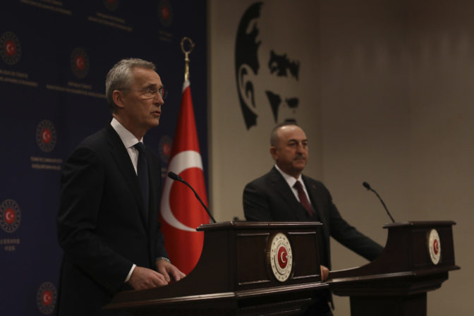 Mevlut Cavusoglu, Jens Stoltenberg