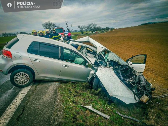 Nehoda, zrážka áut