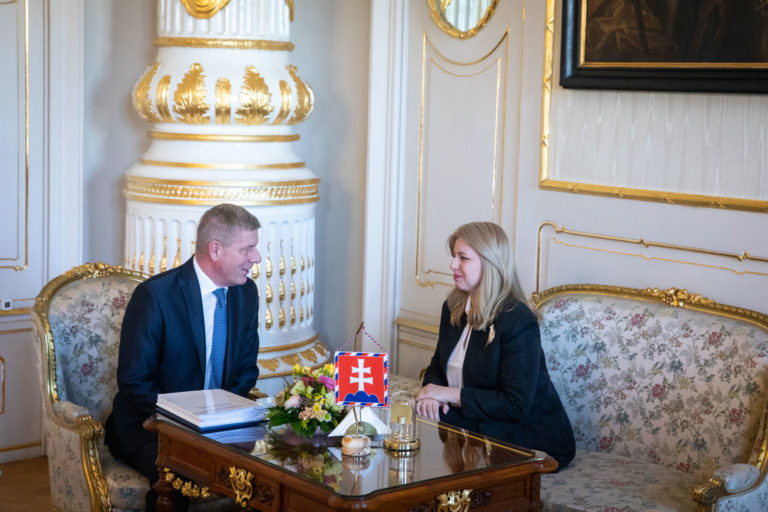 PREZIDENT: Prijatie Vladimíra Lengvarského