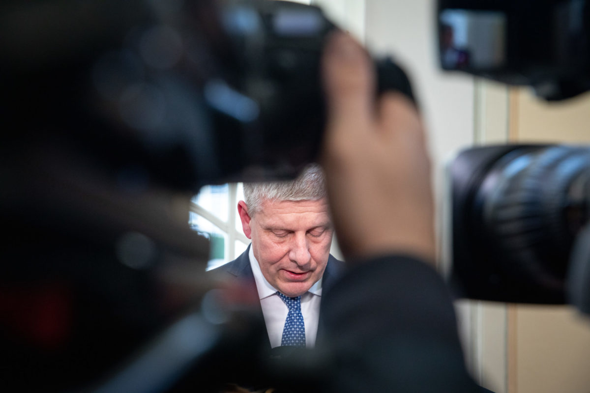 PREZIDENT: Prijatie Vladimíra Lengvarského