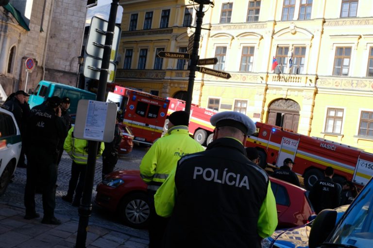 POŽIAR: V centre mesta Banská Štiavnica