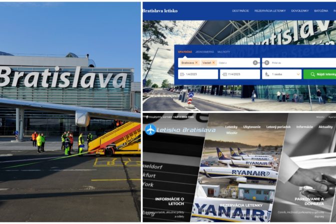 Letisko M. R. Štefánika v Bratislave.