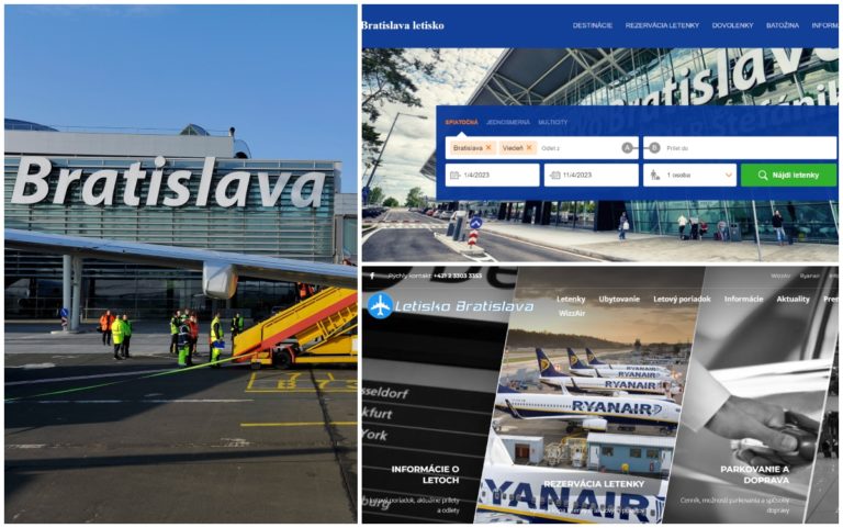 Letisko M. R. Štefánika v Bratislave.