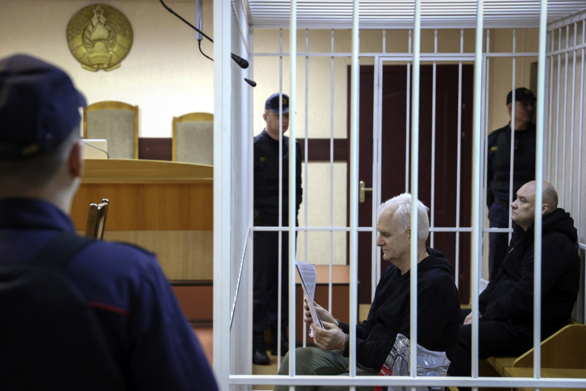 Belarus Nobel Laureate Trial
