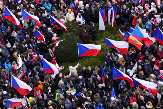 Protivládny protest, Praha