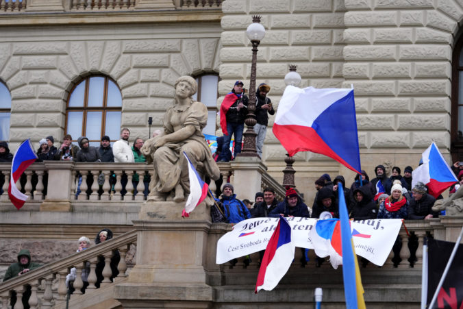 Protivládny protest, Praha