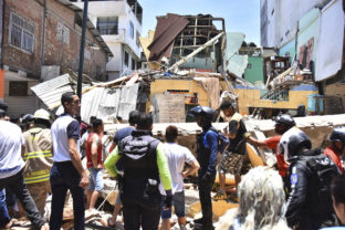 Ekvádor, zemetrasenie