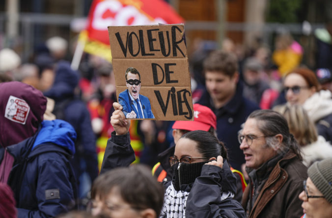 Protest, dôchodková reforma, Francúzsko