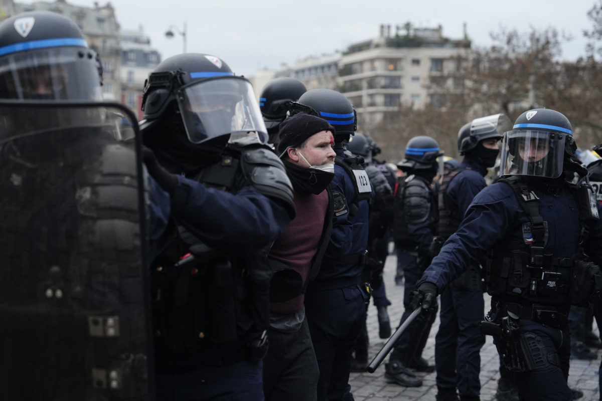 France Pension Protests