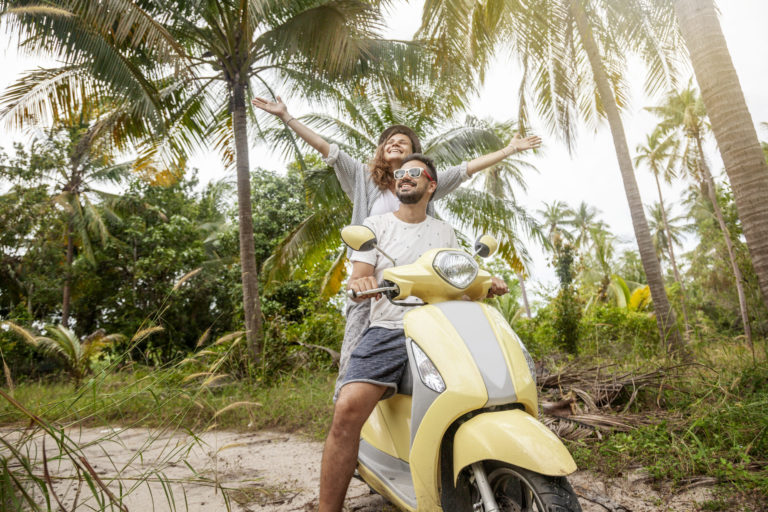Bali, motocykel