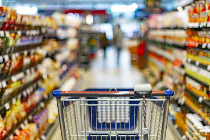 Supermarket, nakupovanie