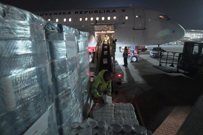 Slovensko poslalo do Sýrie ďalšiu dávku humanitárnej pomoci