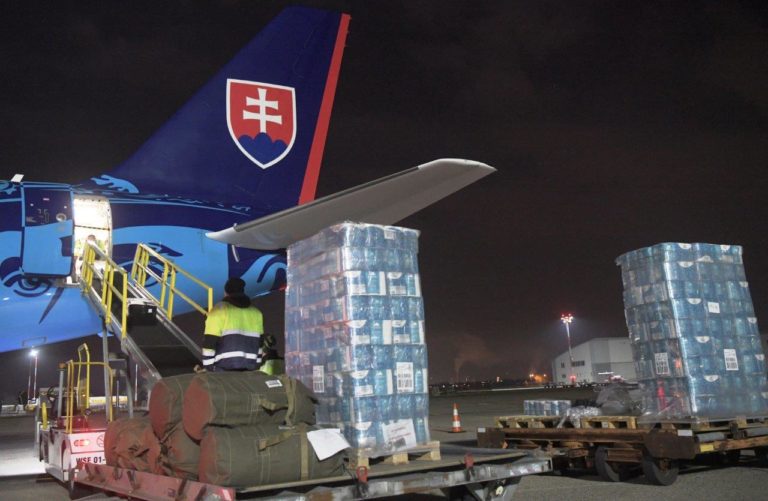 Slovensko poslalo do Sýrie ďalšiu dávku humanitárnej pomoci