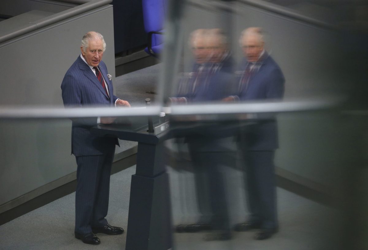 Kráľ Karol III, Bundestag, nemecký parlament